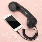 Retro style Telephone handset receiver for iPhone.