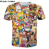 90s Collage Toon Tee for you!