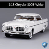Maisto 1:18 Chrysler 300B Car model Retro Classic Car Diecast Model