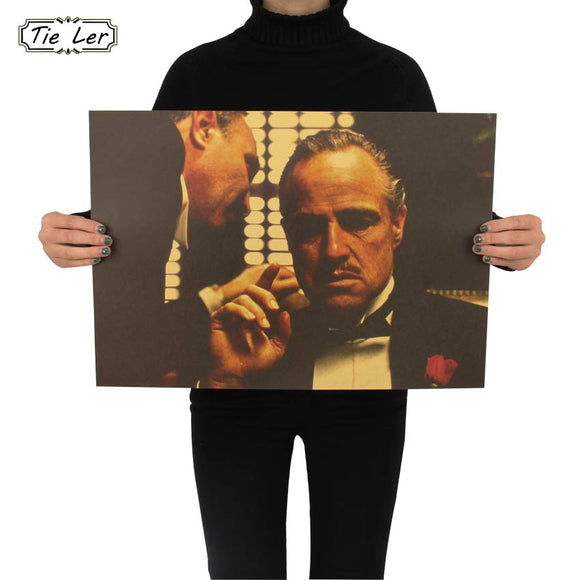 The Godfather Classic Movie Poster
