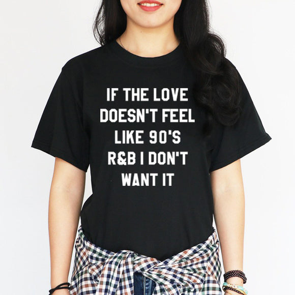 90's R&B Music Lover Single T Shirt