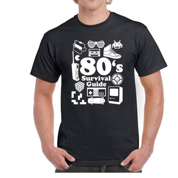 80's Survival Guide Tshirt 80s