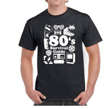 80's Survival Guide Tshirt 80s