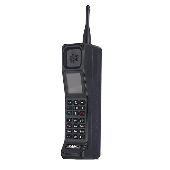 Retro Style Big Brother Mobile Phone Antenna Good Signal Power Bank Extroverted FM Bluetooth Flashlight GPRS Telephone P406