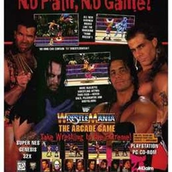 Wrestlemania game Poster (11 x 17)